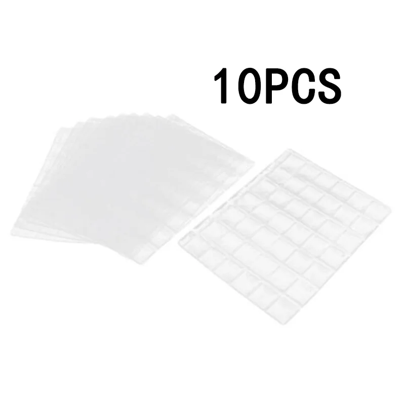 

1Pcs Clear 42 Pockets Plastic Coin Holders Storage Collection Money Album Case