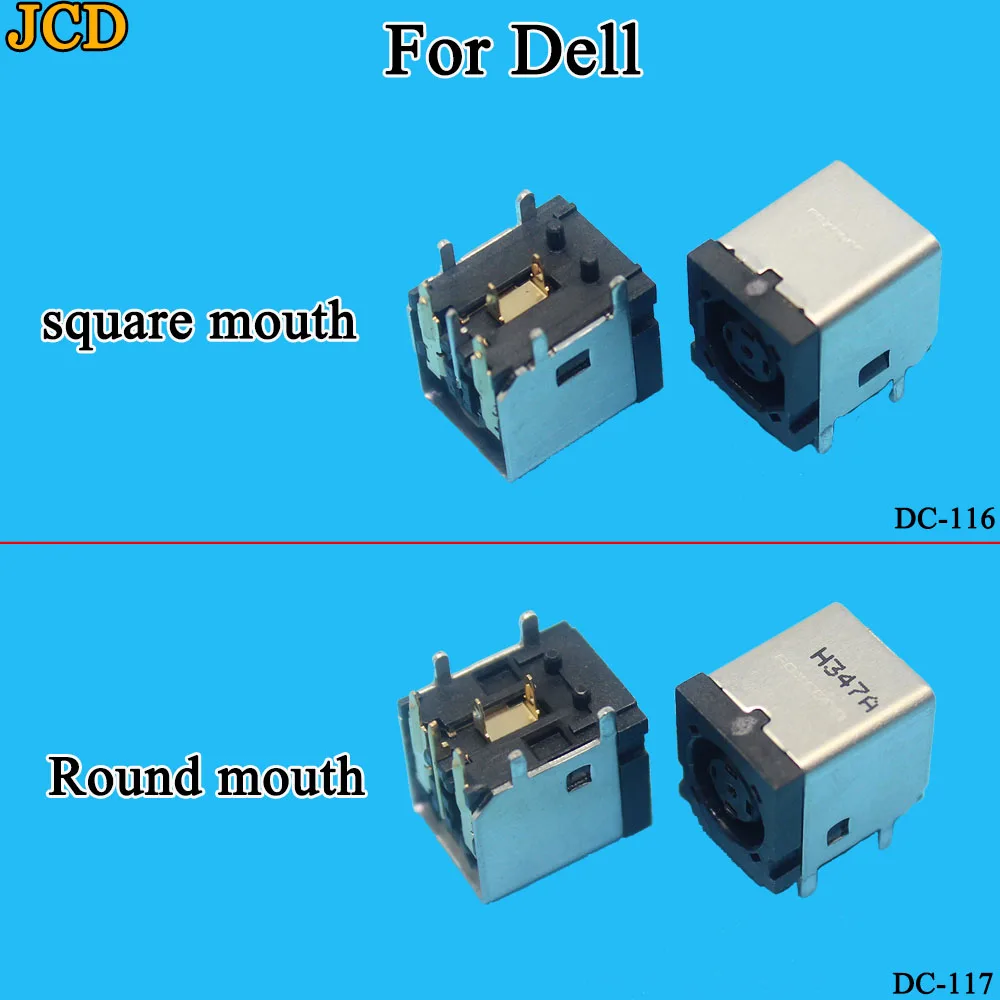 Разъем питания постоянного тока для ноутбука Круглый/квадратный разъем Dell vostro 1440