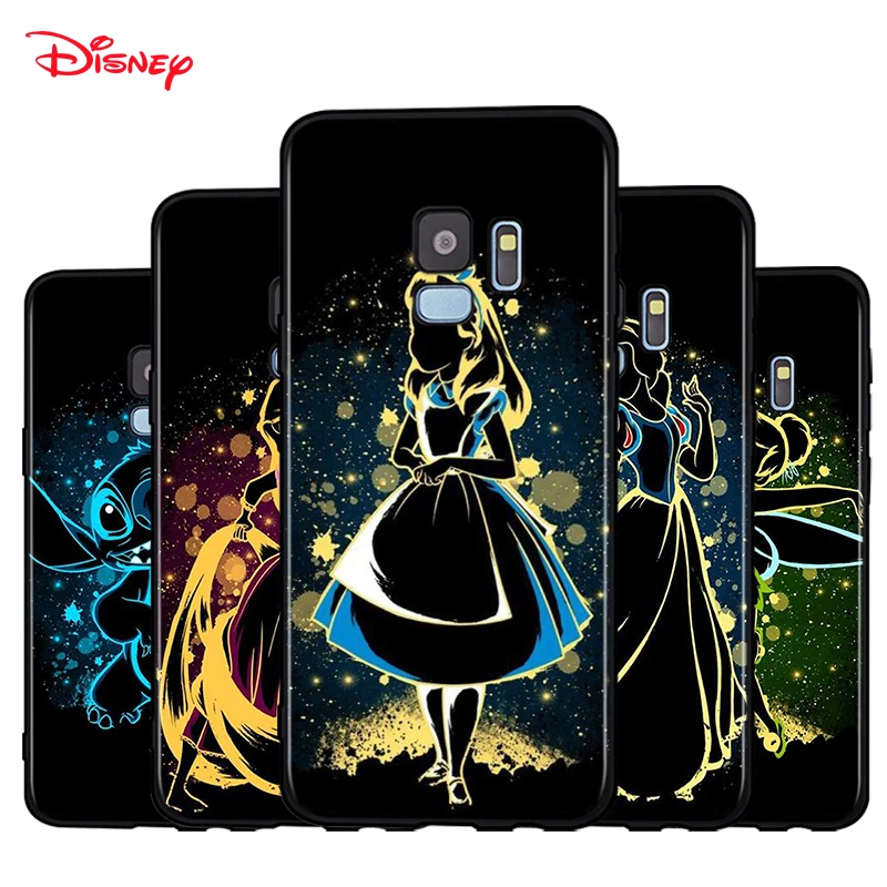

Silicone Cover Elsa Ariel Princess For Samsung Galaxy A9 A8 A7 A6 A6S A8S Plus A5 A3 A02 Star 2018 2017 Phone Case