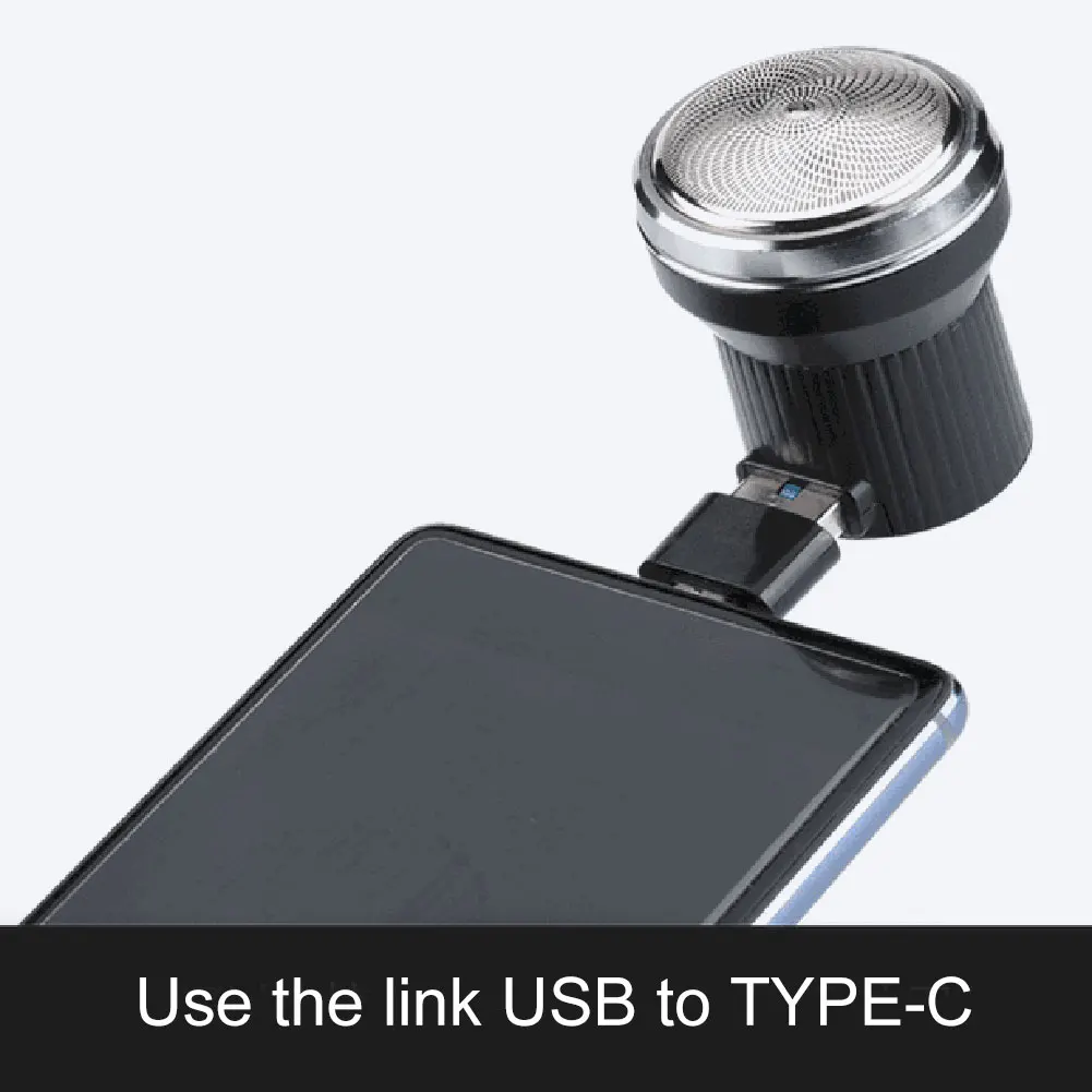 High Quality Mini Mobile Phone Fasting Beard Shaving Home Car Portable Small USB Razor Promotion Price | Красота и здоровье