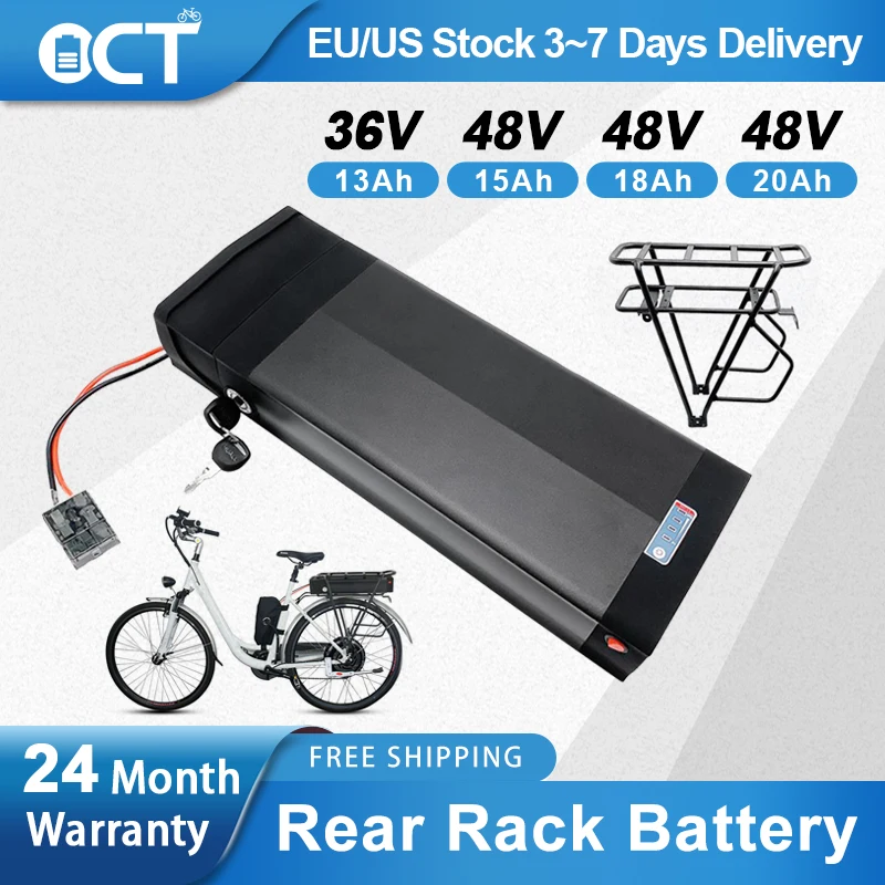 

ebike battery 36V battery 21700 Cells 20AH Battery 48v 20AH Battery 36v Ebike Battery 52v electric bike Bicycle battery for Bike