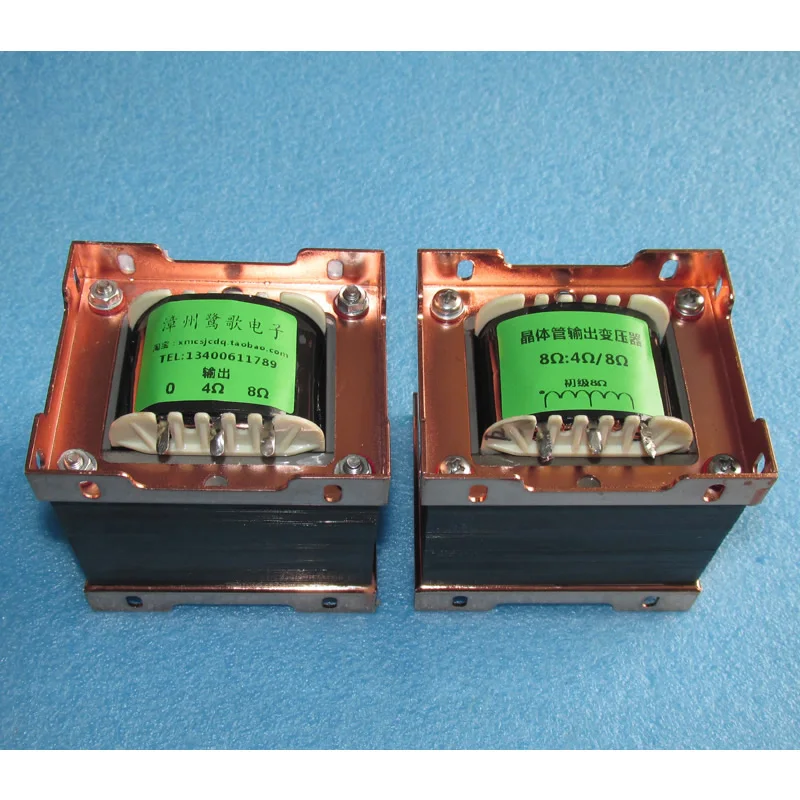 

35W transistor power amplifier output with isolated impedance tuning transformer, stone machine has the charm of tube amplifier