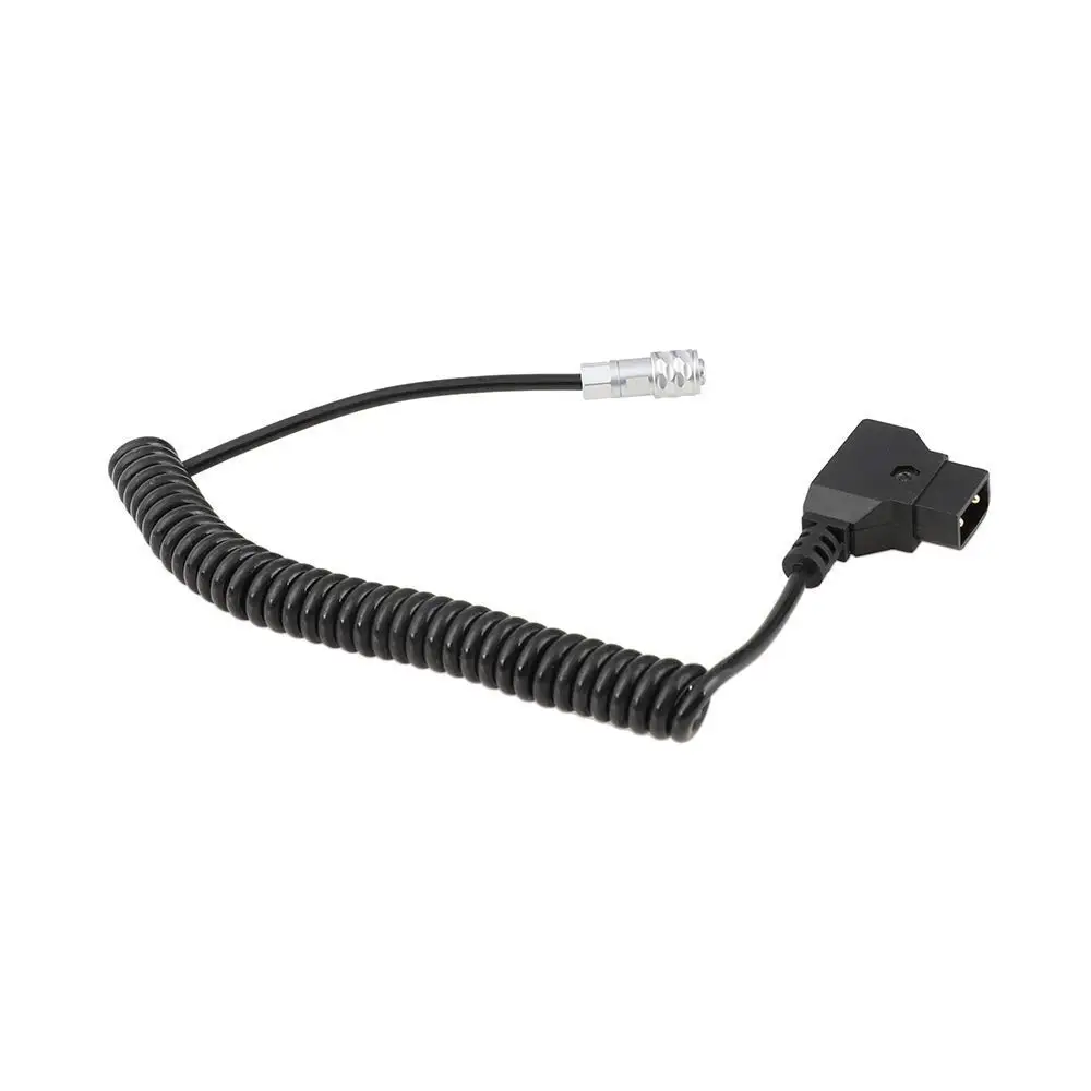 Coiled D-Tap to BMPCC 4K Power Cable P Tap 2-Pin for Blackmagic Pocket Cinema Camera 6K | Электроника