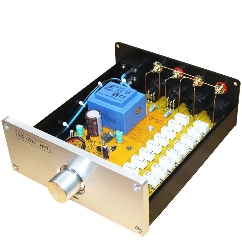 

Высококачественная плата регулировки громкости реле, балансировочный потенциометр, Предустановленная регулируемая плата регулировки гро...