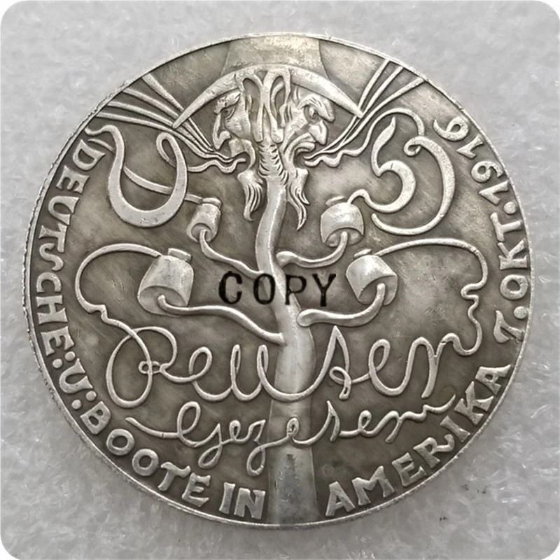 Type #3_1916 Karl Goetz Germany Copy Coin | Non-currency Coins