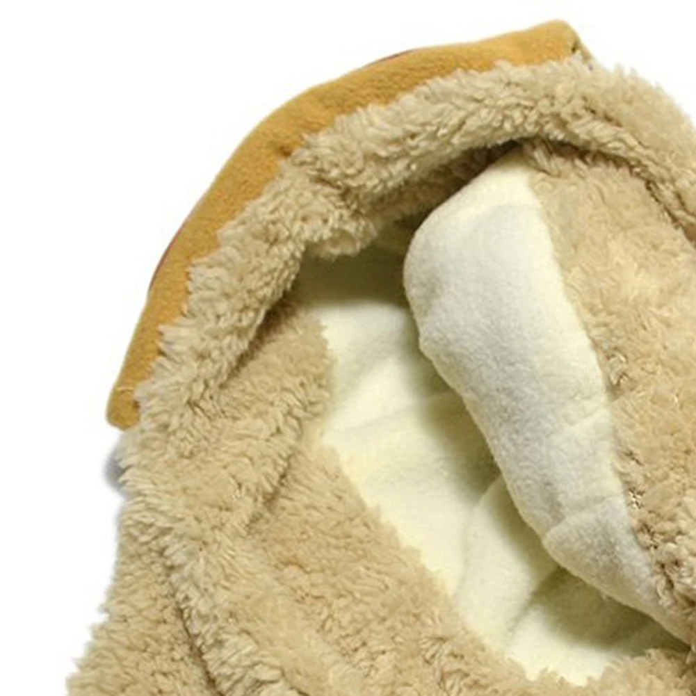 Новая Милая зимняя теплая детская шапка-Авиатор для младенцев малышей мальчиков