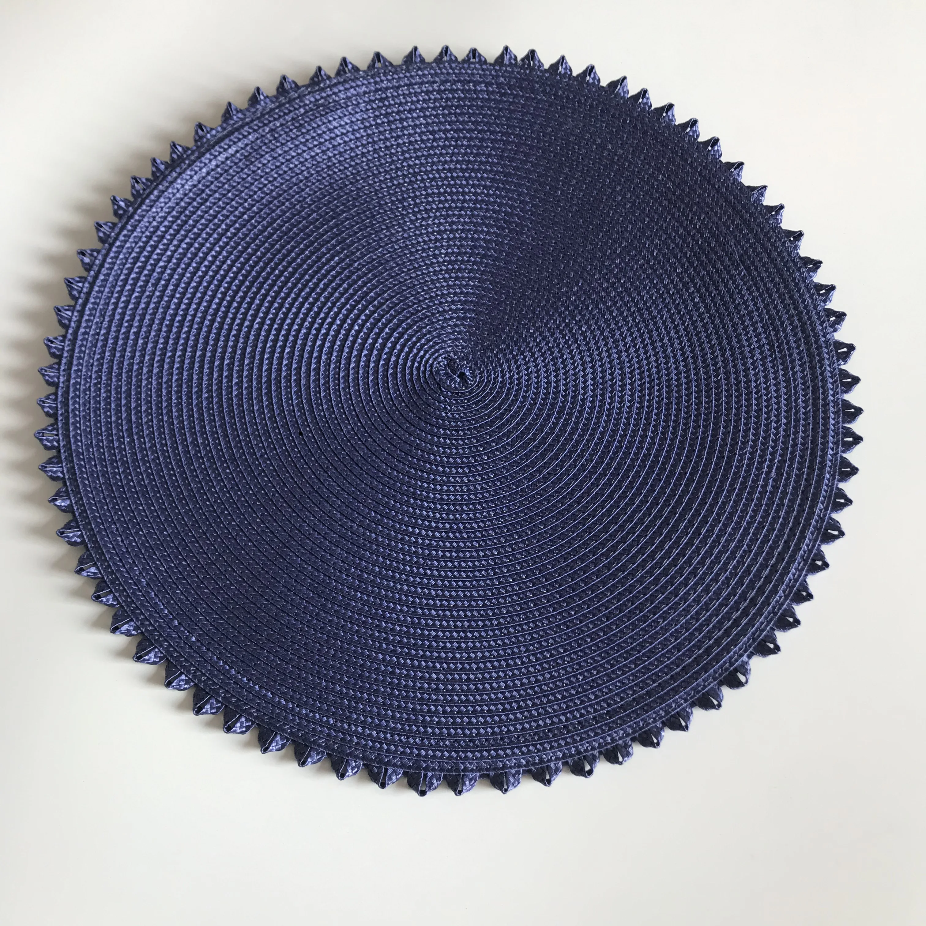 Round Weave Placemat Table Mats Europe Style Dining Napkin Pads Non-Slip Heat Resistant Coaster Cushion Kitchen Party Decoration | Дом и сад