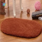 Водопоглощающий коврик, коврик для ванной, мохнатый коврик для ванной, набор, коврик для кухонной двери, нескользящий коврик для туалета, 40*60 см, tlsm