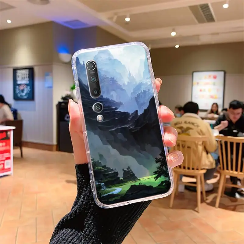 

Game landscape illustration Phone Case For Samsung s4 s5 s6 s7 s8 s9 s10 s20 a51 a71