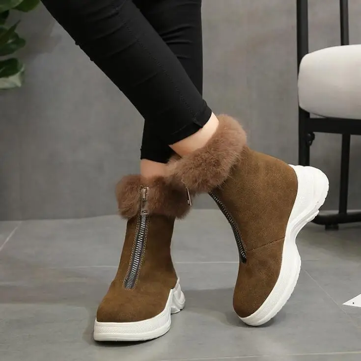 

winter snow boots for women Женские сапоги botas de mujer bottes chaussure femme fluffy women shoes botas buty damskie