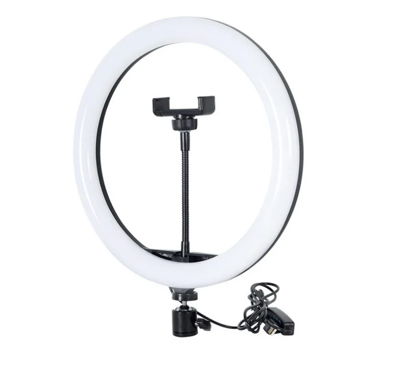 

6/10/12 inch USB Powered ring light LED Selfie Ring Light with phone holder for Youtube tik tok Live Blogger Makeup lighting