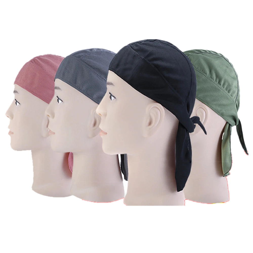 

Quick Dry Pure Cycling Cap Head Scarf Summer Men Running Riding Bandana Headscarf Ciclismo Pirate Cap Headband Men Head Scarf