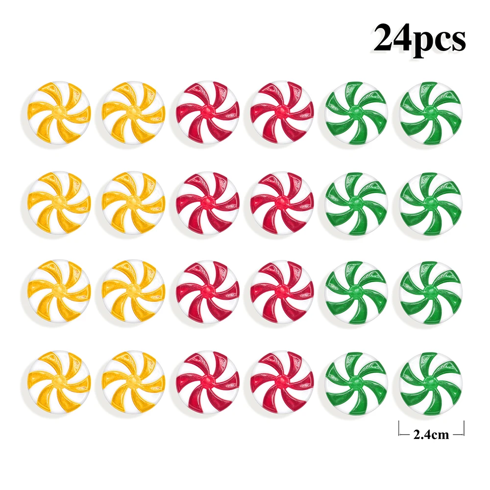 

Искусственные рождественские конфеты 24 шт.