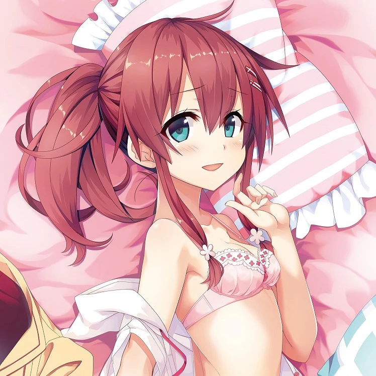 Аниме Maitetsu Migita hiki девушка дакимакура обнимающая Подушка Чехол длинный Otaku