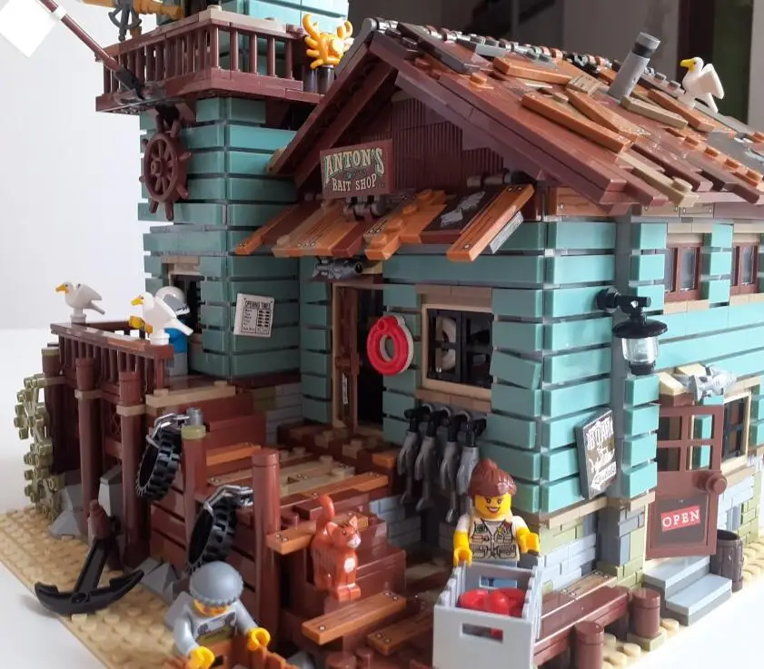 In Stock 16050 The Old Fishing Store 2109pcs City Creator Street View MOC Model Building Blocks 21310 SY1147 6004 | Игрушки и хобби