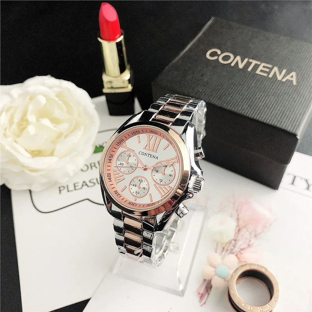 

Women Watches Geneva Famous Luxury Brand Fashion Gold Watches For Ladies Casual Female Quartz Watch Women's Wristwatches