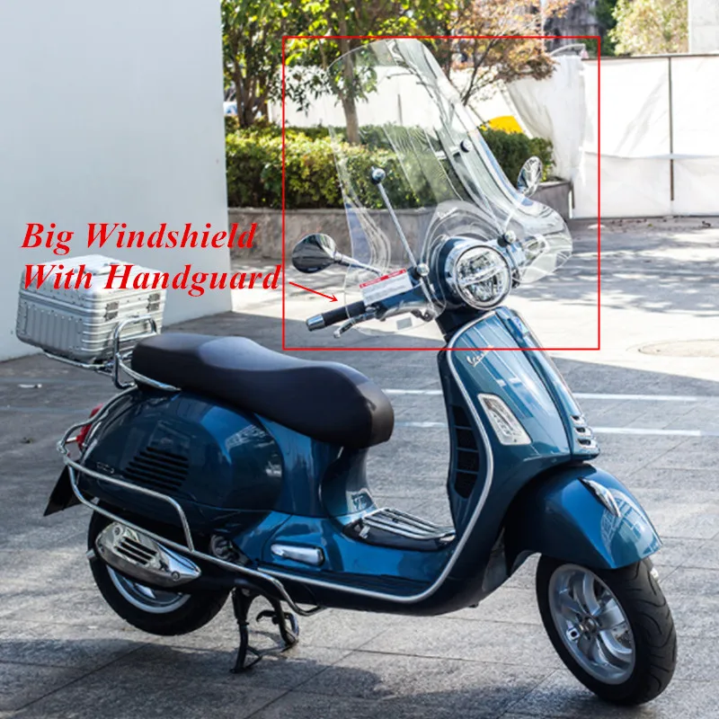 Модифицированное лобовое стекло для мотоцикла GTS300 PIAGGIO VESPA Primavera Sprint 150 2019 - купить