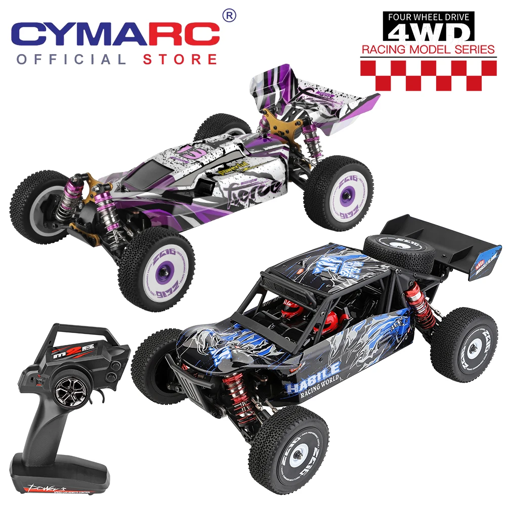 WLtoys 124018 124019 RC автомобиль 55 км/ч 4WD 1:12 из алюминиевого сплава внедорожный дрейф