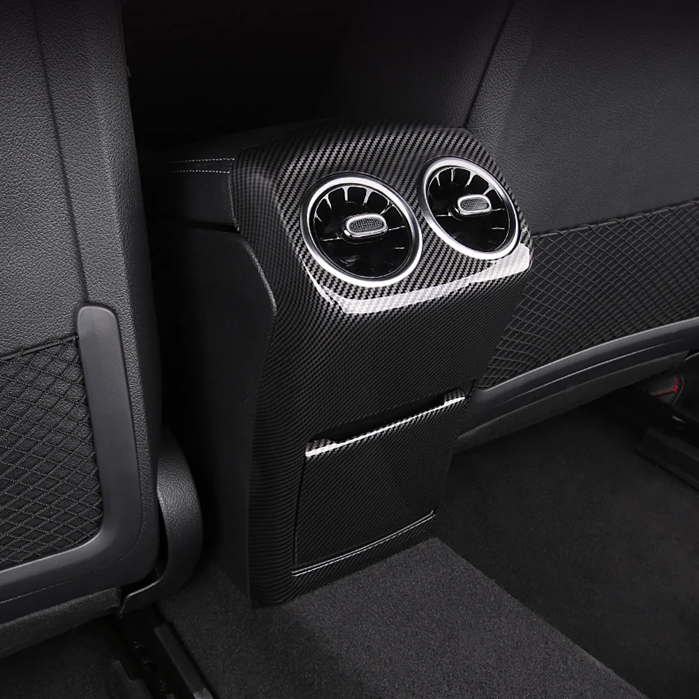 Для Mercedes Benz A Class W177 V177 2019 2020 + Автомобильные аксессуары задний подлокотник коробка