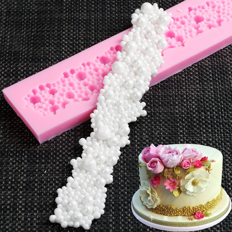 

Pearl Shape Silicone Mold DIY Cake Baking Mold Chocolate Mold Biscuit Fudge Cake Decorating Tool Pearl Shape Silicone Mold