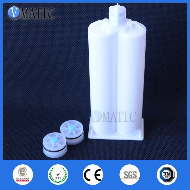 

High Quality Two Component Plastic Cartridge 50ml/cc 1:1 For Dispensing Caulking Gun