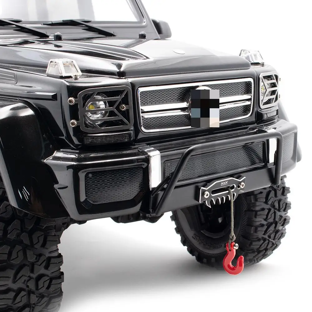 TRAXXAS TRX-4 G500 Mercedes TRX-6 G63 металлический передний бампер пустыня бампер CNC сервопривод вперед