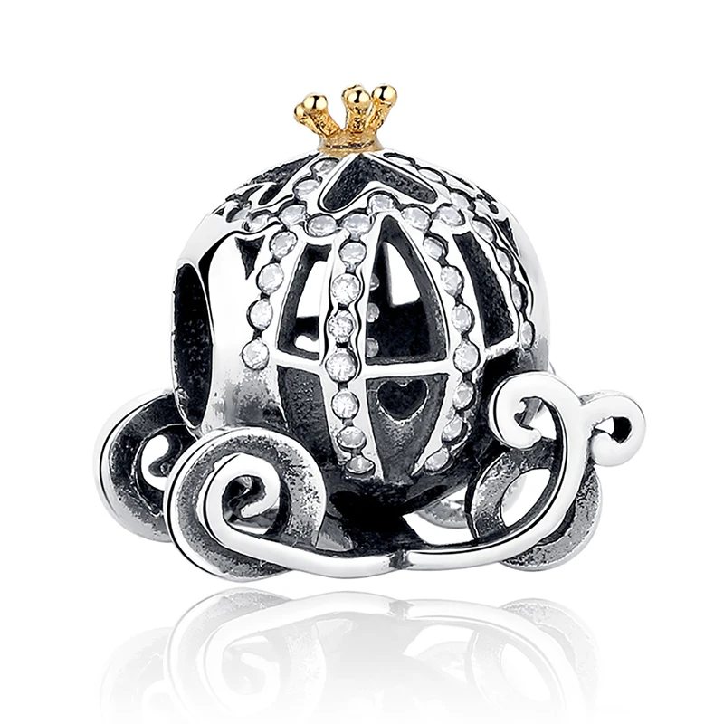 Серебряные бусины 925 пробы Berloque (брелоков) Семья дом Эйфелева башня Камера