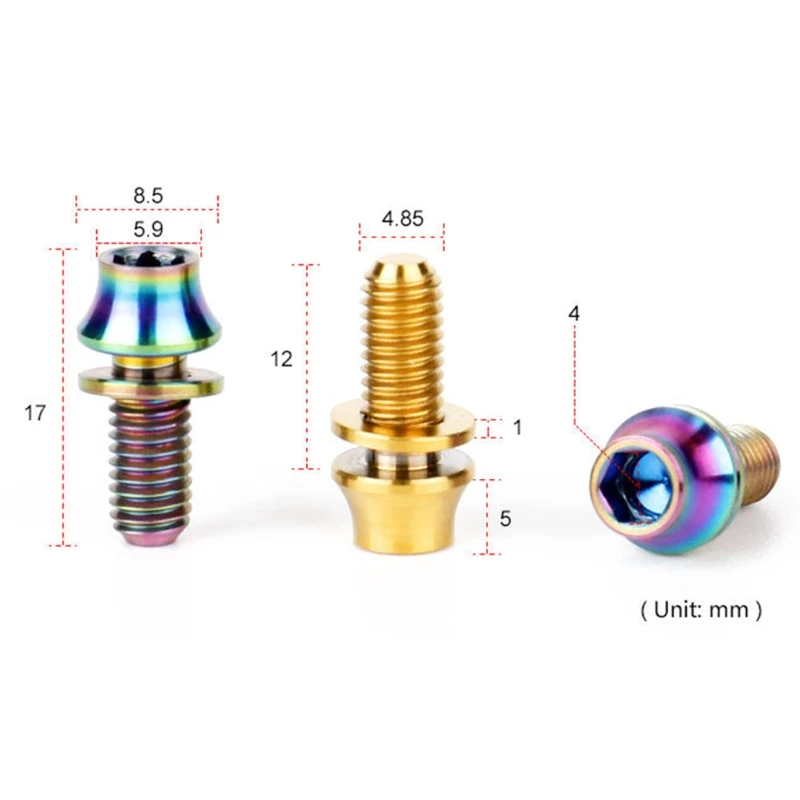 Держатель для воздушного насоса дорожного велосипеда L38F 2 шт./кор. M5x12 мм |