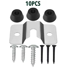 10 шт., набор монтажных кронштейнов Дротика, настенная подвеска, набор досок с 3 подставками для стен шкафа