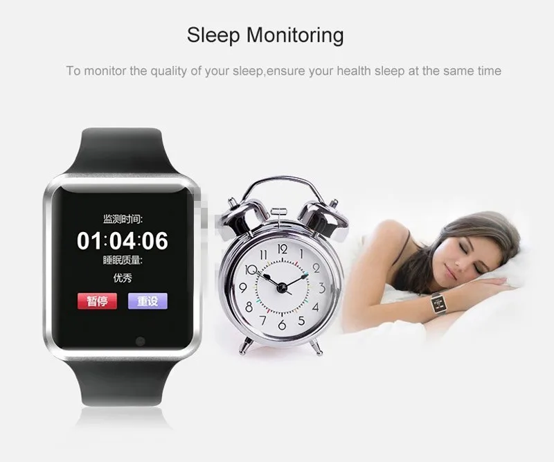 Bluetooth A1 Смарт-часы с камерой SIM TF карта для Apple Watch для мужчин и женщин Android наручные часы умная электроника Smartwatch PK W8