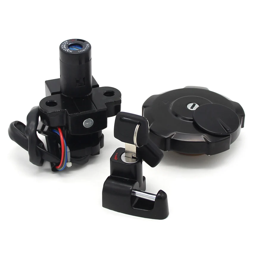 

Ignition Switch Kit Assembly Fuel Gas Cap Tank Cover 2 Keys for Honda XR650 XR650L 1993-2018 35010-MY6-680 35010-MY6-L40