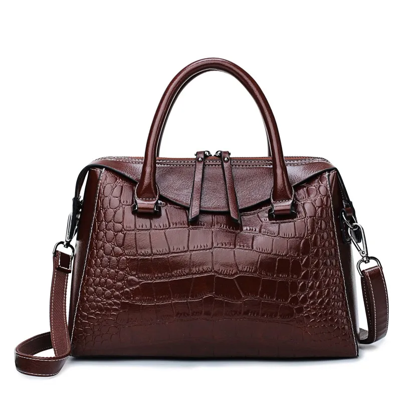 Сумка-тоут женская из экокожи брендовый дизайнерский саквояж на плечо