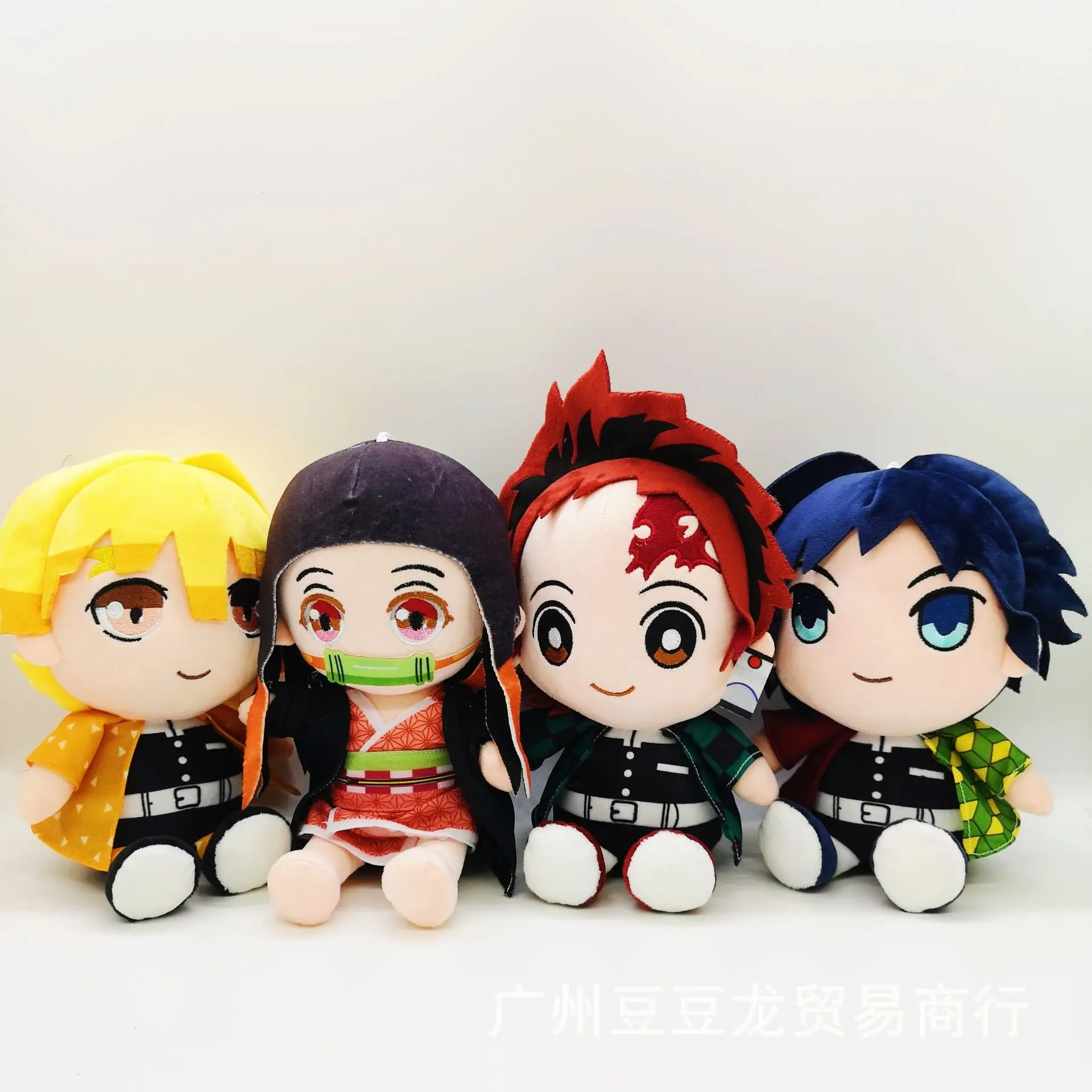 

Игрушка-Рассекатель демонов 20 см, Kamado Tanjirou Agatsuma Zenitsu Tomioka Giyuu Kochou Shinobu, плюшевая модель, подарок для детей