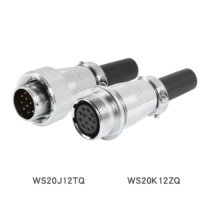 ZHQCN WS20 TQ + ZQ металлический корпус круговой M20 водонепроницаемый штекер