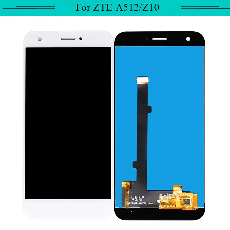 Протестировано 1 шт. для zte Blade A512 Z10 Полный ЖК сенсорный экран стекло дигитайзер