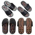 Акупрессура массажер для ног на акупунктурные точки с массажным эффектом; Домашние тапочки; Сандалии для рефлексотерапии подарок для мужчин и женщин, для уменьшения средства ухода за кожей стоп