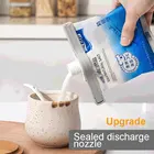 Герметизация для пищевых продуктов, пластиковый пакет, носик для разряда, пищевой влагостойкий зажим, зажим для закусок, портативный дорожный упаковщик