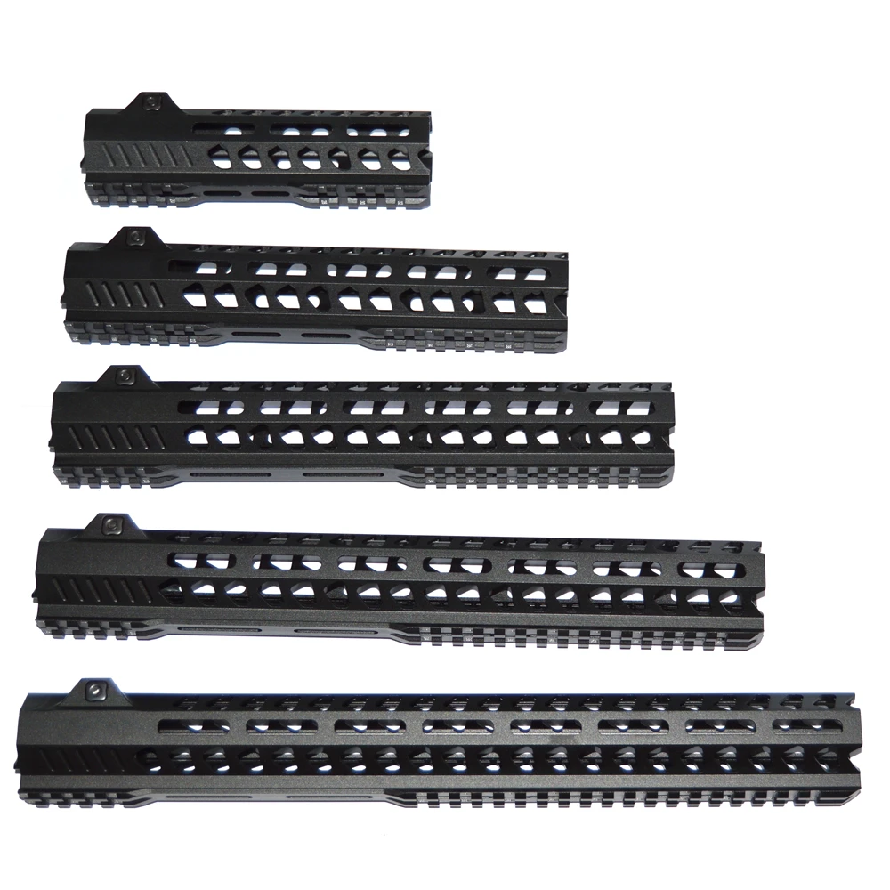 Тактический 7/10/12/13,5 дюймов поплавок M-lok Handguard Пикатинни страйкбол 15 M4 Handguard карабин квадратный рот для охоты