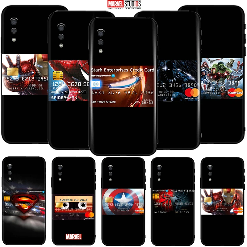 

Phone Case For Samsung Galaxy A01 A01 Core Funda Cover Marvel Avengers Iron Man SpiderMan Captain America Deadpool Thor