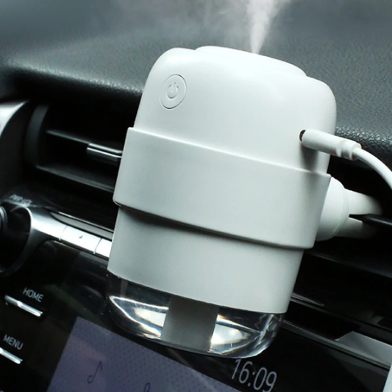 

USB Portable Air Humidifier Essential Oil Diffuser Air Fresh with LED Night Lamp for Home Car Fogger