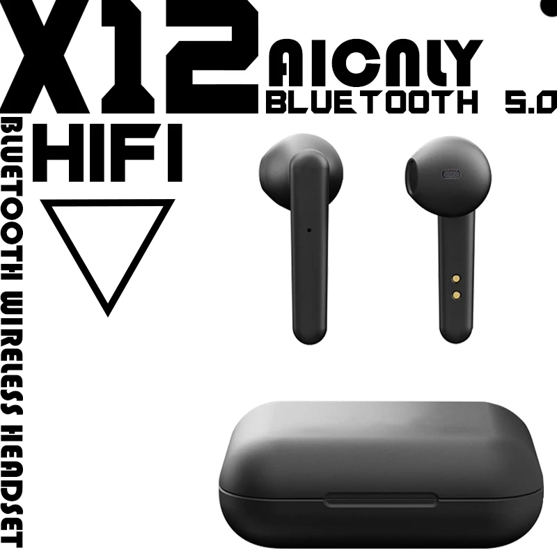 Tws bluetooth Беспроводные наушники с зарядным устройством HIFI 3D стерео двойным