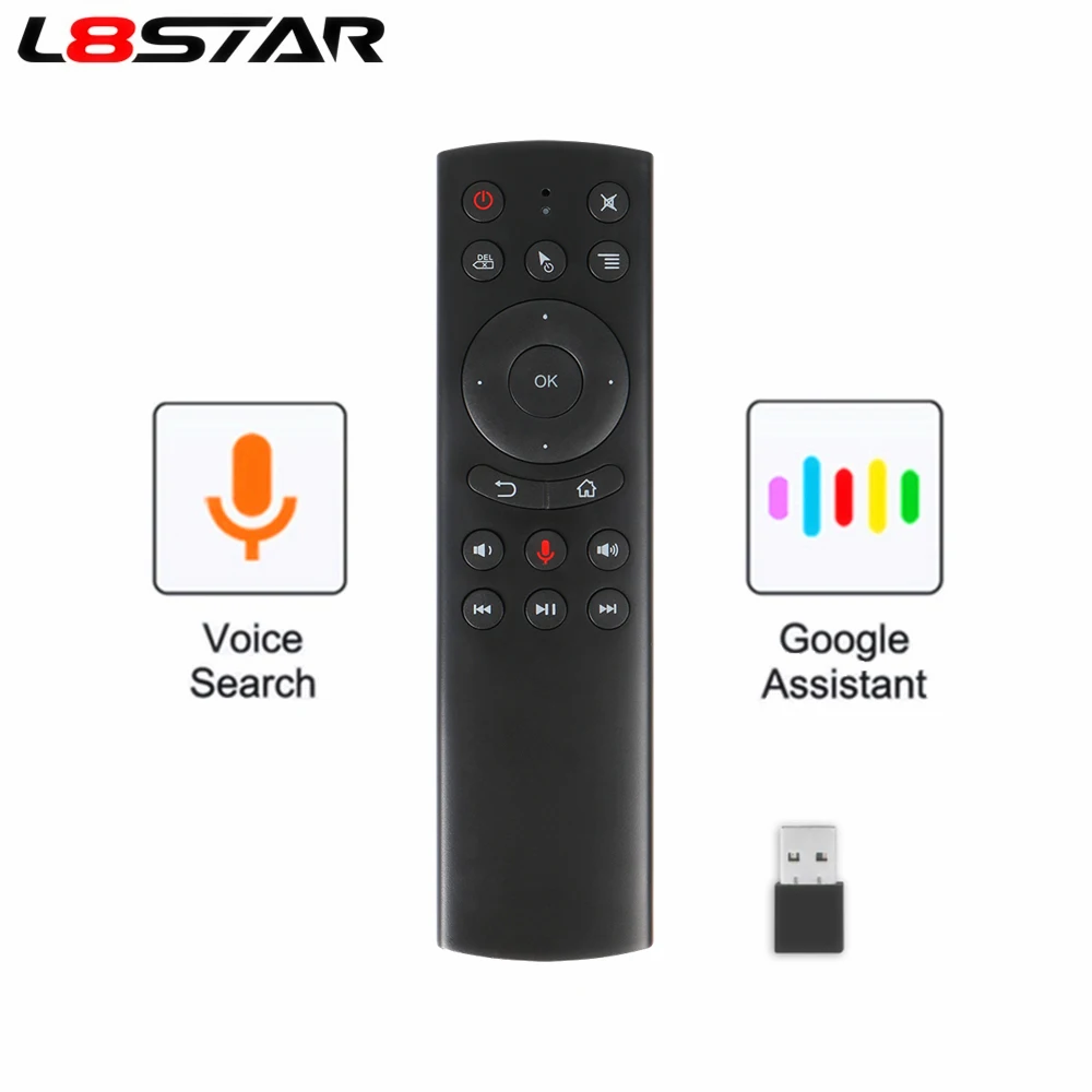 Пульт дистанционного управления L8star G20 G20BTS G20SPRo 2 4G Air Mouse для Smart Android TV Box ПК