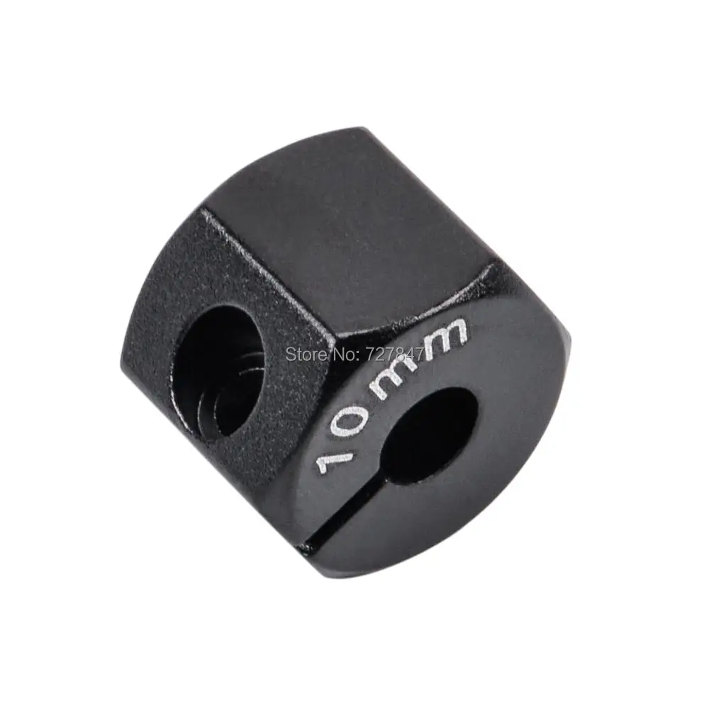4pcs/lot 10mm Thickness Hex 12mm Aluminum Wheel Drive Adaptors and Pins Alloy Metal For 1:10 RC Car Wheels Rim | Игрушки и хобби
