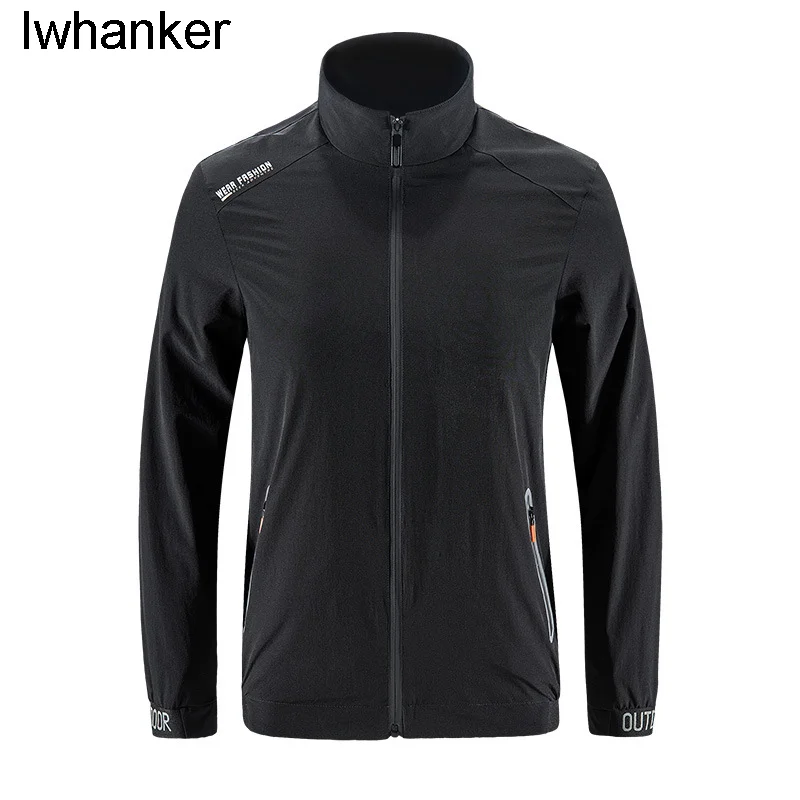 

Спортивная куртка мужская Осенняя новая молодежная свободная одежда для активного отдыха большого размера тонкая осенне-зимняя мужская ку...