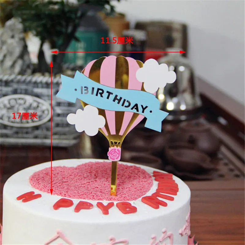 Акриловый Топпер для торта в виде русалки единорога на день рождения топпер