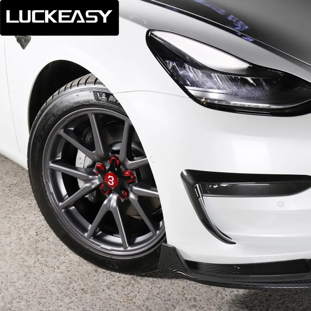 LUCKEASY набор крышек для автомобиля Tesla Model 3 20 дюймов 4 шт./комплект|Гайки и болты| |