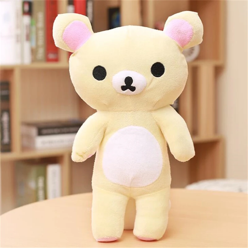 На рост от 80 до 140 см Kawaii с медвежонком-рилаккумой кожного покрова плюшевое