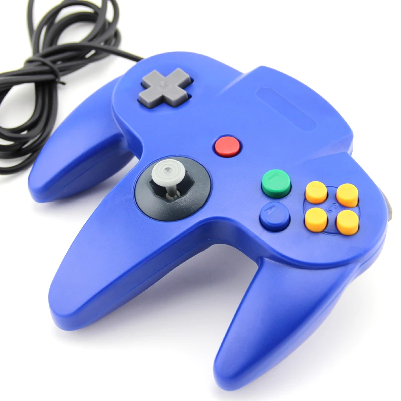 Для Nintendo N64 контроллер для геймпада ПК компьютерный джойстик Джойстик Геймпад игровые аксессуары проводной