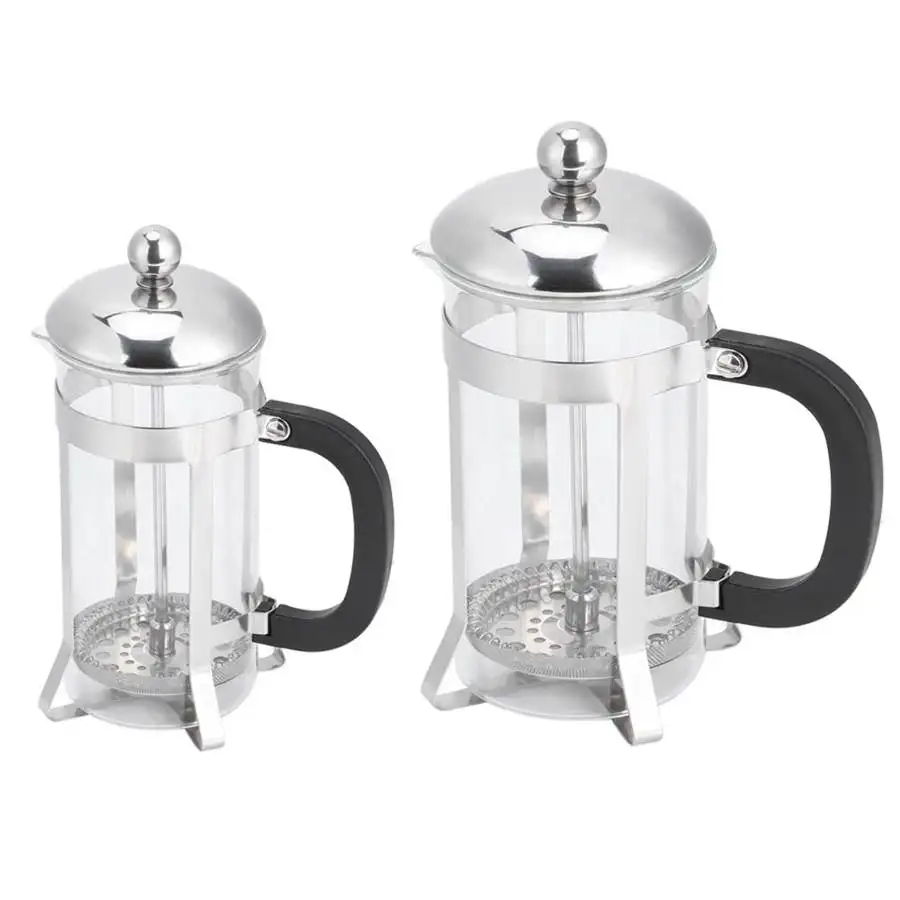 Стойкая стеклянная Кофеварка кофейник эспрессо кофе машина с фильтром из