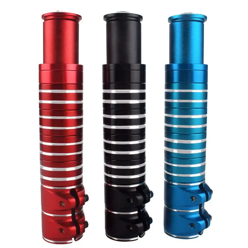 Адаптер для подъема руля велосипеда удлинитель штока 180*28 6 мм с ключом M4 M5 | Спорт